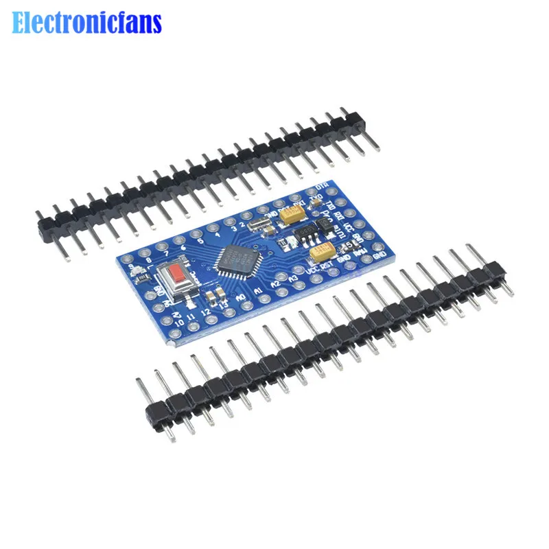 5 шт./лот Atmega328P Pro Mini 328 Mini Atmega328 5 в 16 МГц 5 в 16 м Модуль платы для Arduino совместим с нано микро контроллером