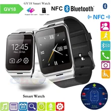 Aplus Gv18 Smart Uhr Wasserdichte Bluetooth Smartwatch Wrist Android Montre Connecter NFC Tragbare Geräte Mit Sim-karte PK Q18