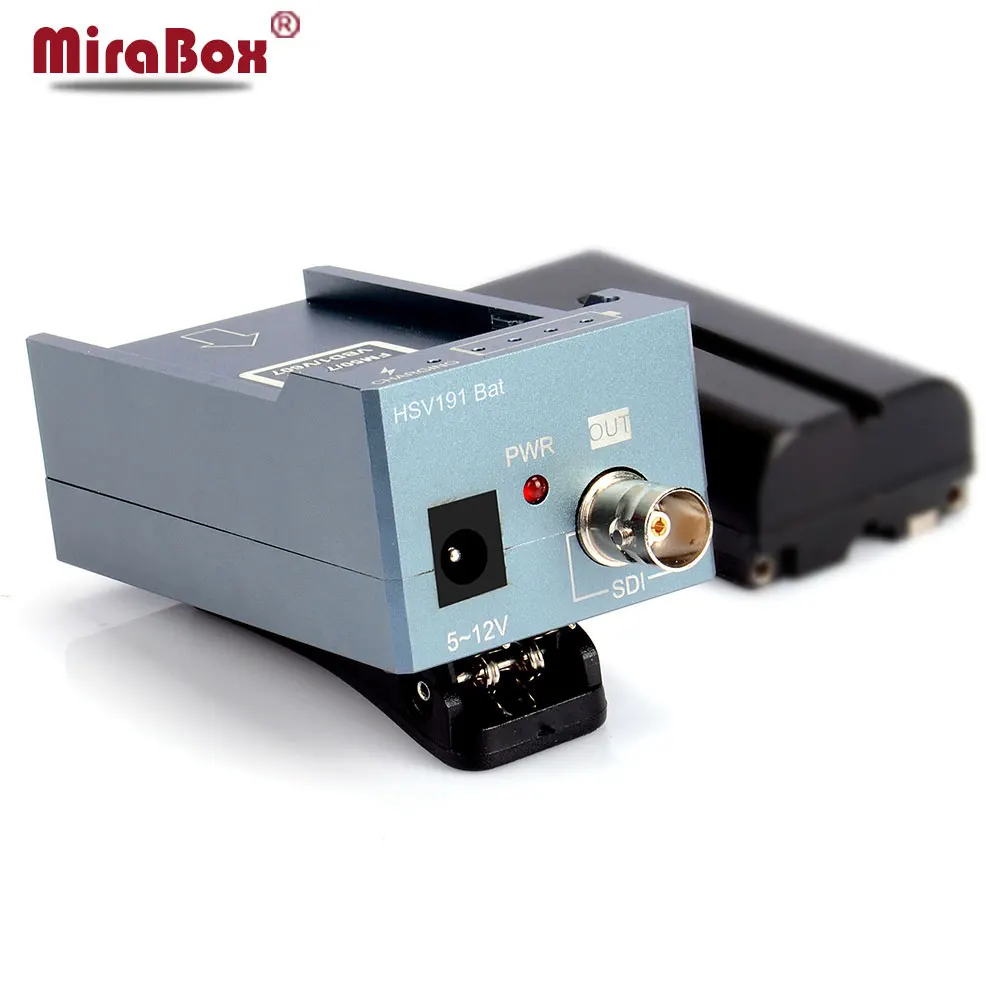 Mirabox 3 г Mini HDMI конвертер SDI адаптер Поддержка 1080 P Full HD с Батарея зарядка SD SDI/hd sdi/3G
