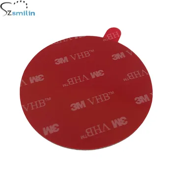 

Factory Whole 100PCS/LOT Original Genuine Adhesive Double Side Tape Circles Dots Pads 3M VHB 1.2mm thickness diameter 60mm