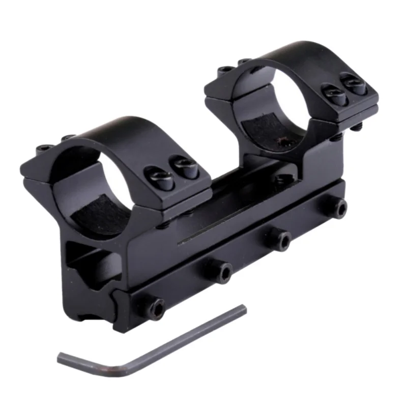 

Outdoor Tactical 25.4 mm One Piece Double Scope Rings Higher Mount Dovetail Ring mm/20mm Weaver Rail Pistol Adapter