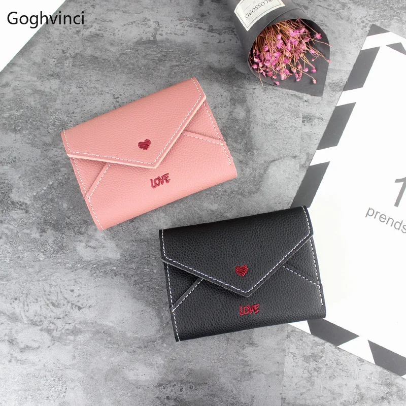 

Wallets Women Simple Lovely Pink All-amtch Small Buckle Korean Style High Qaulity Womens Purse Students Casual Wallet 2019 Chic