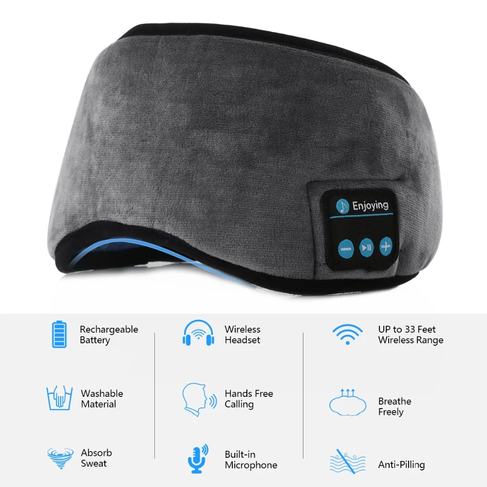 Sleeplux™ Sleep Headphones - Wireless Bluetooth Sleep Mask 1