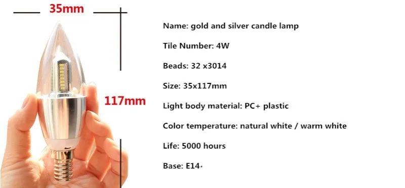 E14 led candle bulb (10)