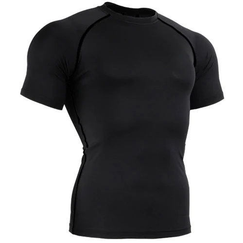 Men's Breathable Compress Base Layer Bike Cycling Cycle Clothing Jersey