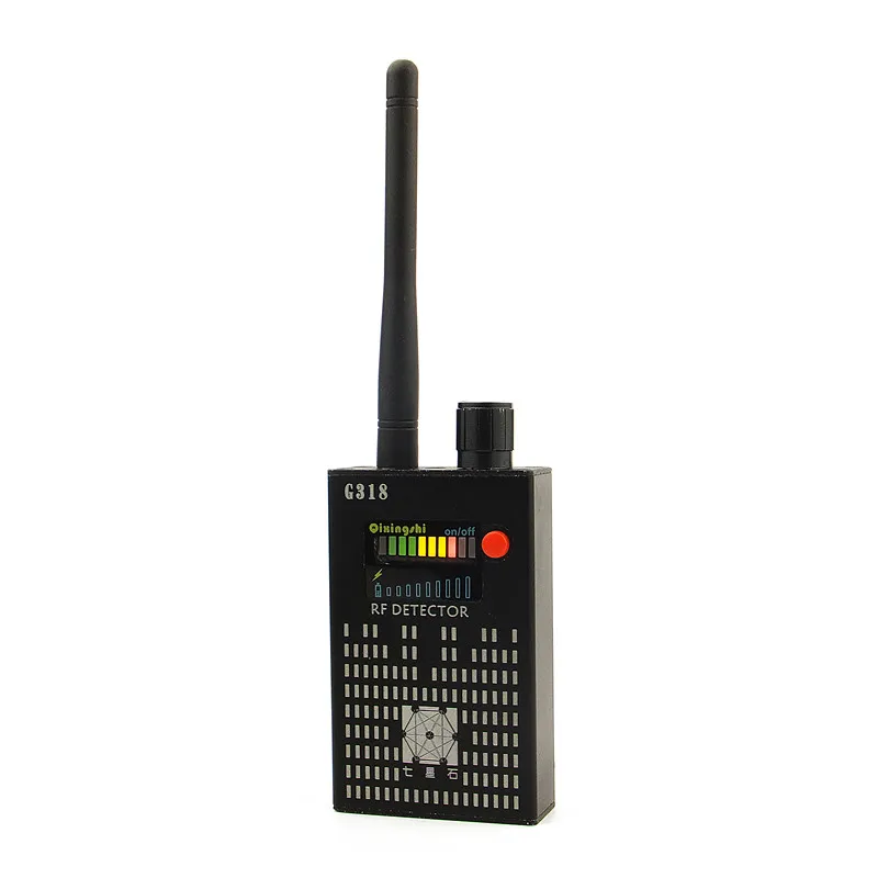 Профессиональный 1500 mAh Батарея супер РФ Wi-Fi Bluetooth GSM DECT анти шпион Беспроводной охранной сигнализации ошибка металла Радиочастотный детектор G318
