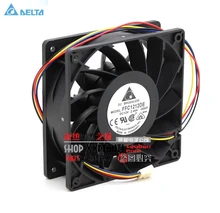 Delta FFC1212DE Оригинал 12 см 12038 120 мм DC 2.4A шарикоподшипник мощный вентилятор мощный корпус вентилятор