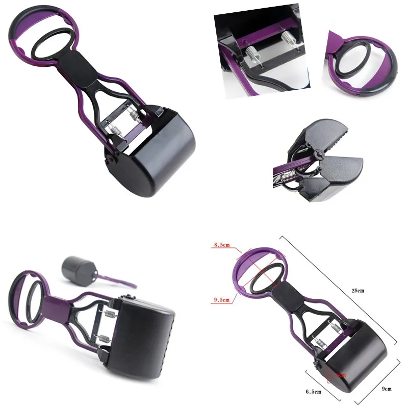 

Pet Pooper Scooper Long Handle Poop Scoop Dog Puppy Cat Waste Picker Cleaning Tools