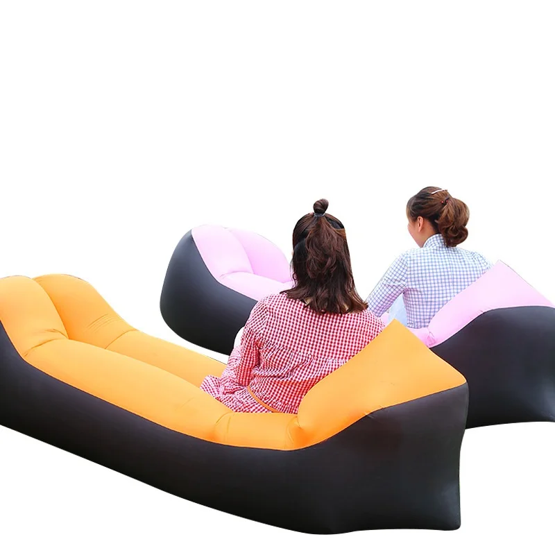 

DOSKI Inflatable Air Lounger Portable Air Sofa Anti-Air Leaking Waterproof Design Air Chair for Camping/Travelling/Hiking/Beach