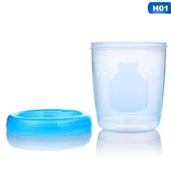 Для хранения грудного молока бутылочка коллекция новорожденных морозильная камера контейнер BPA бесплатно товары синий 180 мл