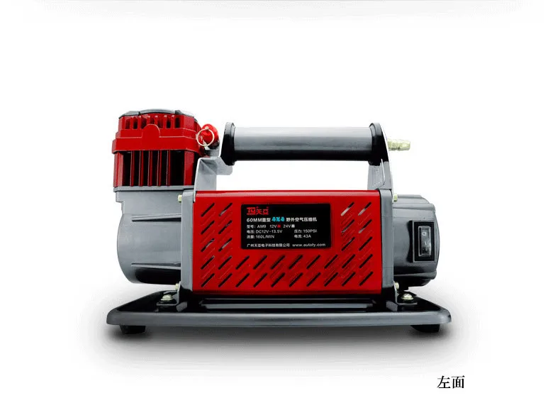 Compressor de ar do Carro Compressor de ar Cilindro 160lpm Heavy Duty ce Rohs Hf-16060 dc 12v 160l 60mm 9 Bomba inflável