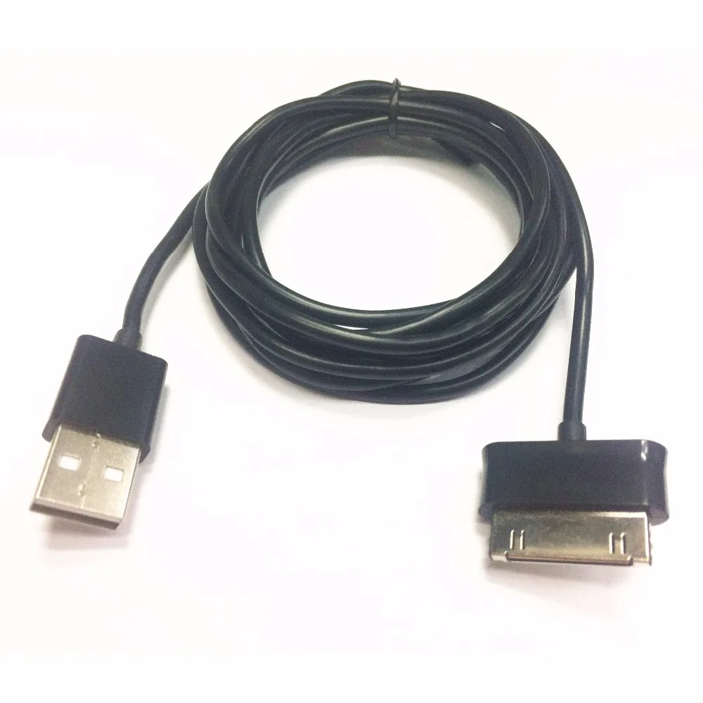 Длинный толстый USB кабель P1000 P7510 2 м 6 футов черный для Samsung Galaxy Tab 7 0 10 1 8 9 Plus|cable usb