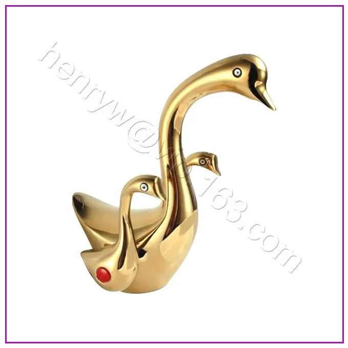 Retail Luxury Brass Duck Faucet, Deck Mounted Duck Mixer, Duck Tap