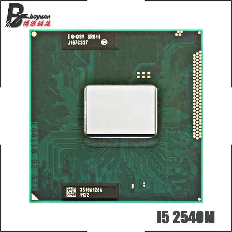 

Intel Core i5-2540M i5 2540M SR044 2.6 GHz Dual-Core Quad-Thread CPU Processor 3M 35W Socket G2 / rPGA988B