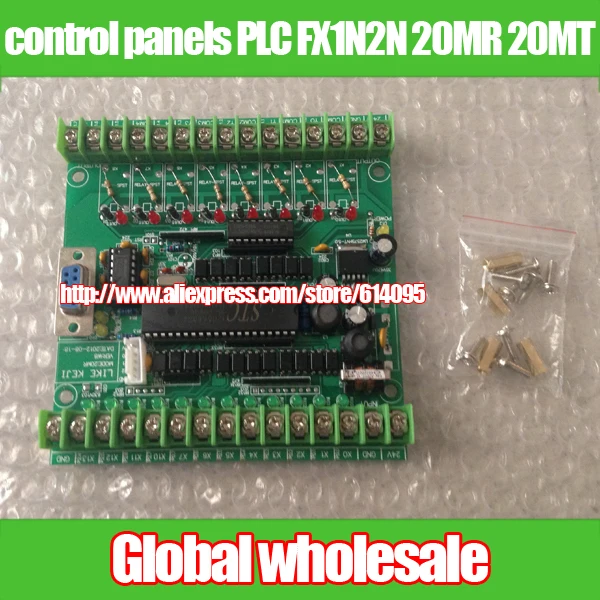 1 шт. 51 промышленный блок управления PLC FX1N2N 20MR 20MT STC12C5A60S2/SCM обучающая плата для