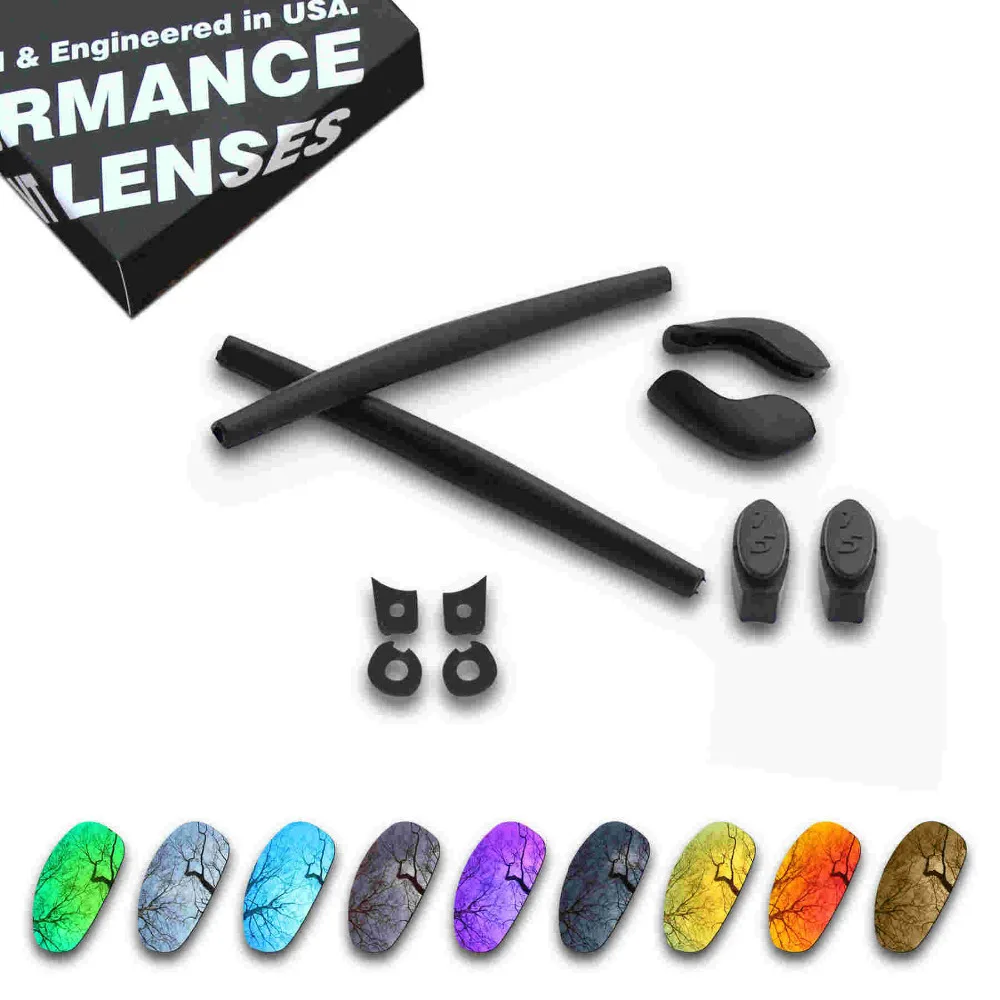 

ToughAsNails Resist Seawater Corrosion Polarized Replacement Lens&Black Rubber Kit for Oakley juliet - Multiple Options