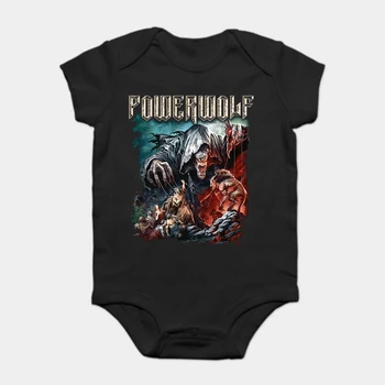

Baby Onesie Baby Bodysuits kid t shirt POWERWOLF THE SACRAMENT OF SIN. New.Different size. A metal nation band