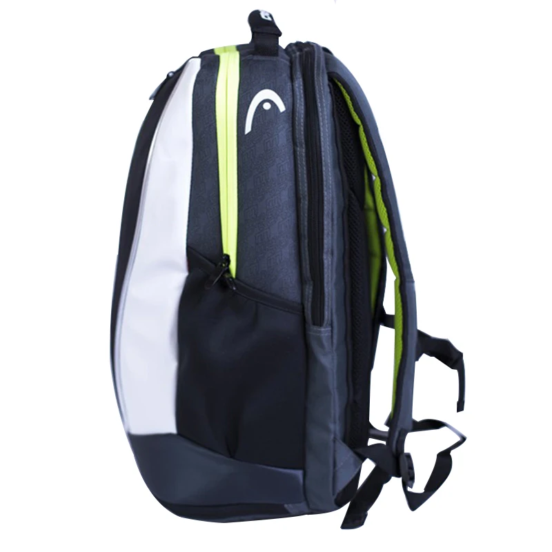 Mochila De cabeza profesional raqueta de tenis bolsa bádminton Bagpack suave multiusos doble hombro para 2 raquetas hombres Mochila De cabeza profesional raqueta de tenis bolsa bádminton Bagpack suave multiusos doble hombro para 2 raquetas hombres