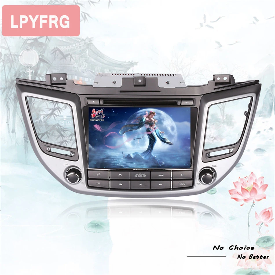 Top Android 9.0 car dvd gps player 1024*600 For HYUNDAI TUCSON/ix35 2016 2015 2017 2018 gps navigation car stereo audio Head unit 5