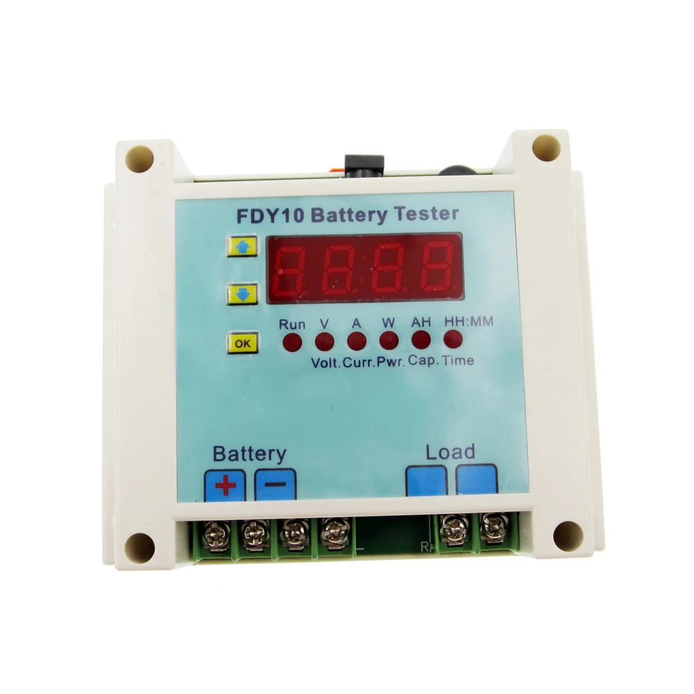 

FDY10-H Battery Tester can detect the capacity of the battery, also can measure the discharge time and discharge of the battery