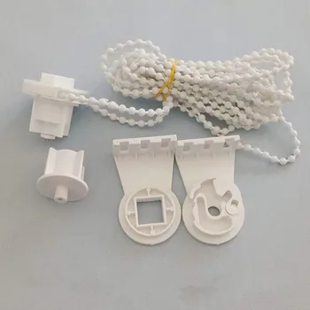 

Free shipping All plastic parts support rolling head pulled old encrypted bead curtain rope rolling device is fixed
