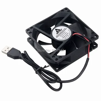 

1Pieces Gdstime 80mm x 25mm 8cm Laptop Computer Case Cooling Fan Radiator USB