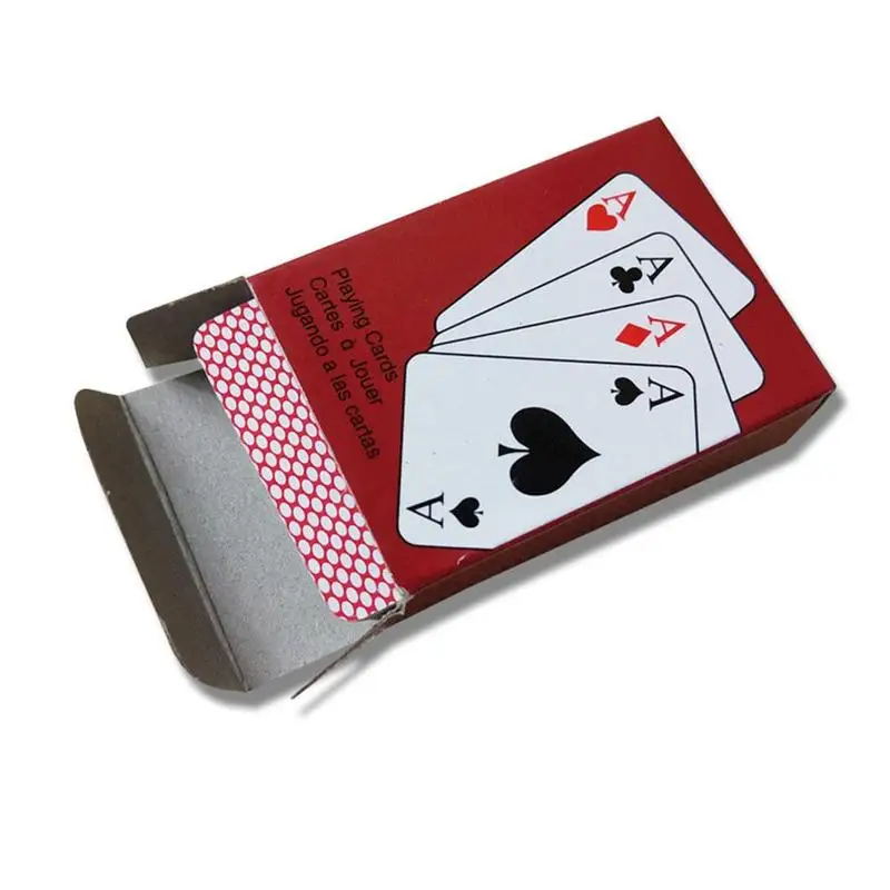 

Playing Poker Cards Portable Mini Small Poker Interesting Playing Card Board Game