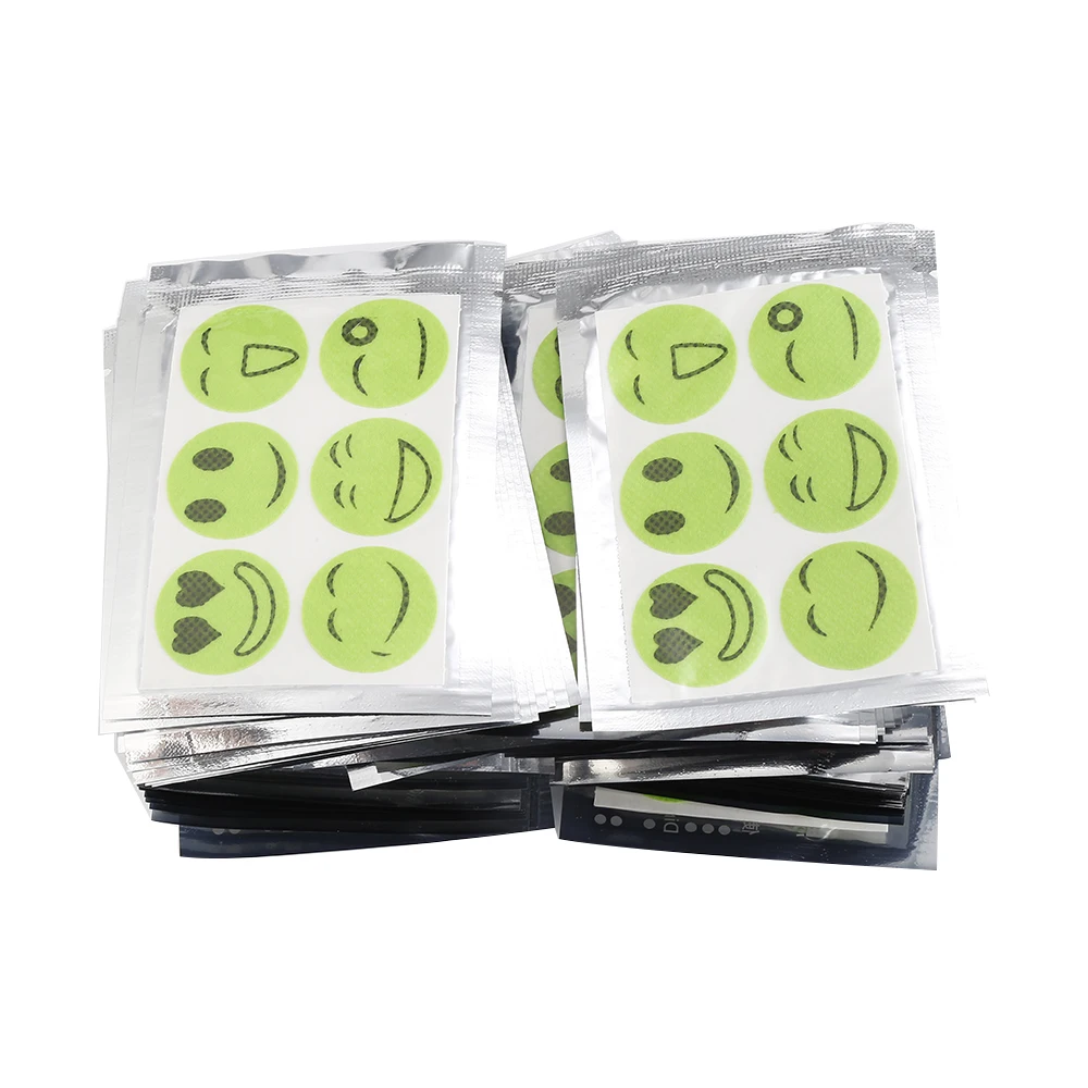 

10pcs Creative Anti-mosquito Stickers 60 Creative Smile Mosquito Patch To Remove Reptile Stickers Anti-mosquito Stickers Tool