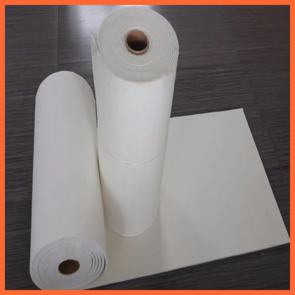 

30Mx24"High temperature resistant aluminum silicate ceramic fiber paper insulation pad seal alumina thermal insulation gasket