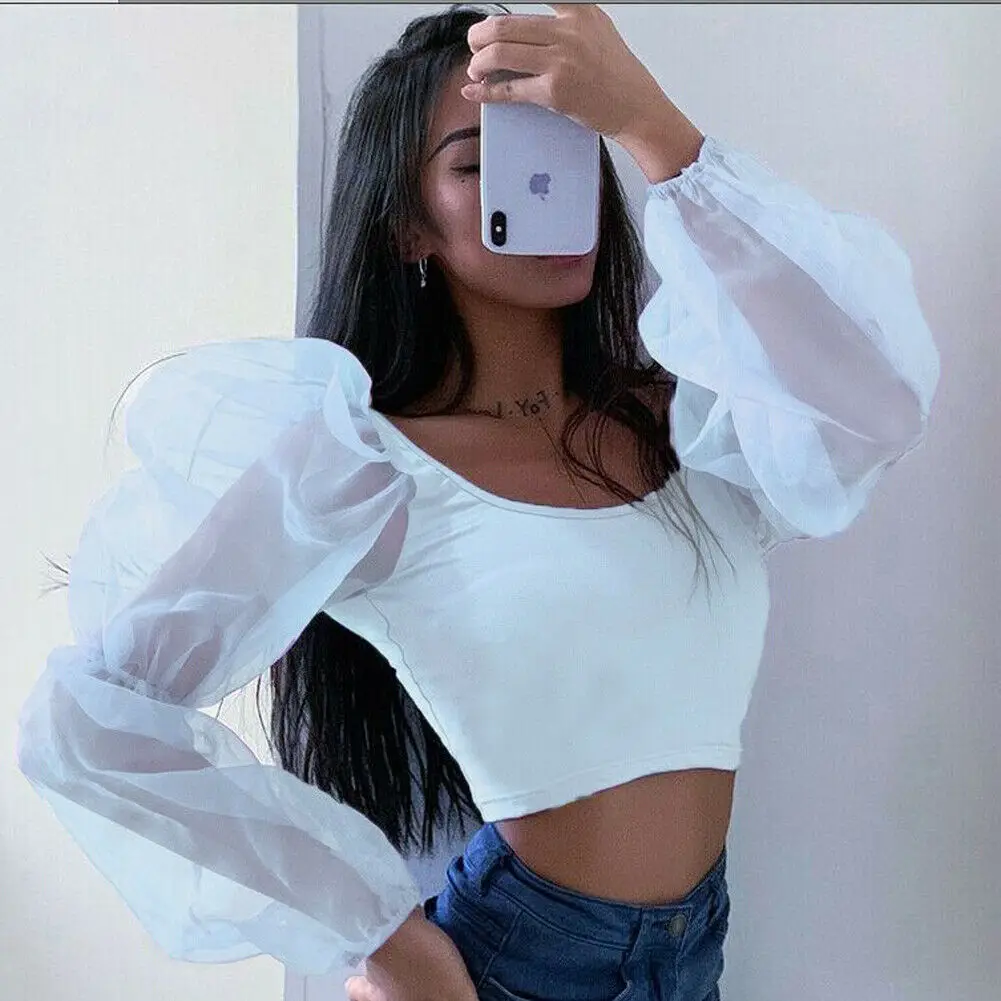 Womens Long Sleeve Casual Tops Drawstring Trim Color Matching Basic Tees Shirts Crop Relaxed Fit Blouses Party Tops