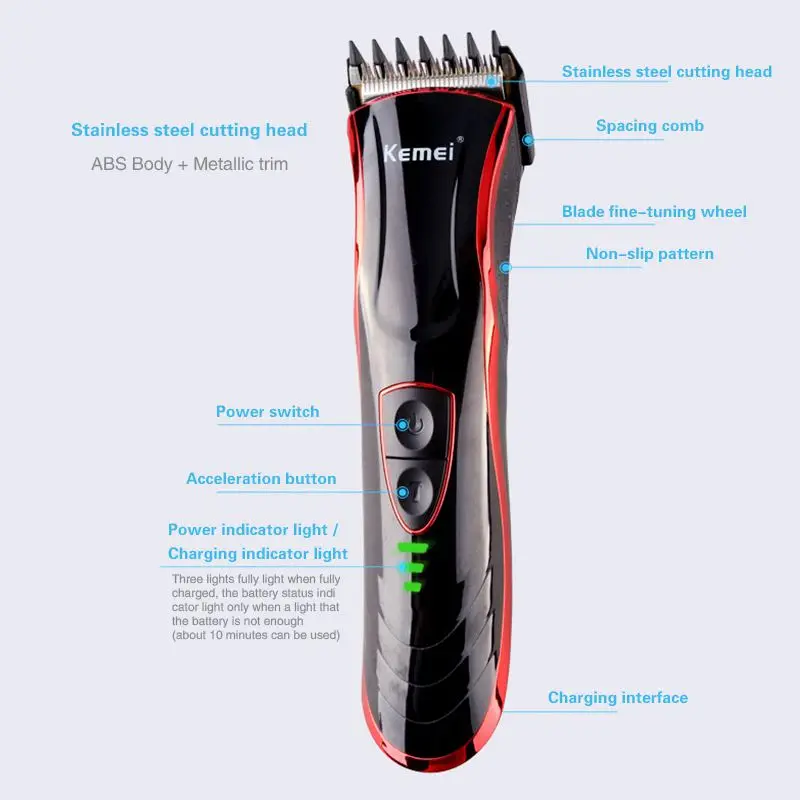 Новый KM-4002 для мужчин дома professional combo Электрический волос зажим для носа машинка для стрижки волос