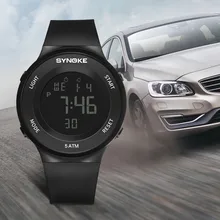 New Fashion Watch Fitness LED Digital Watch Men Watch Alarm 50m Waterproof Sport Watches Clock Saat Relogio Free Shipping