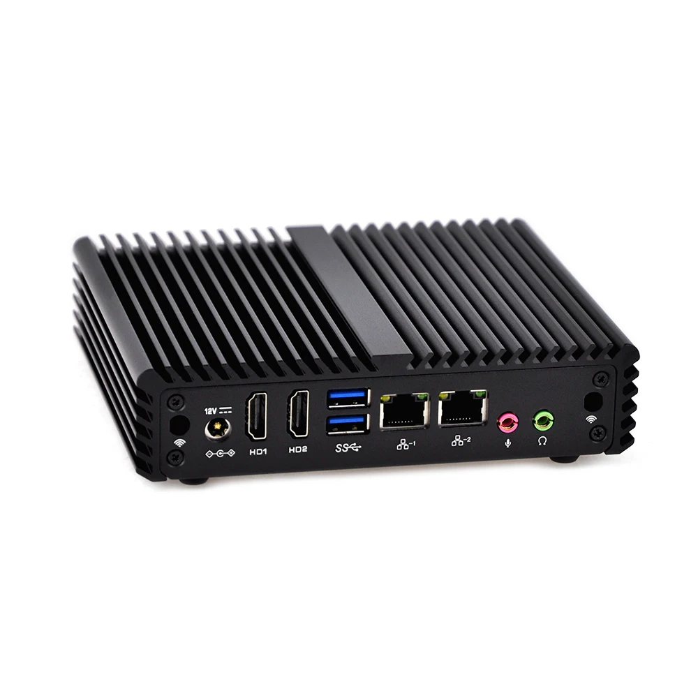 QOTOM Q150S New N3150 quad core desktop computer in china X86 Fanless