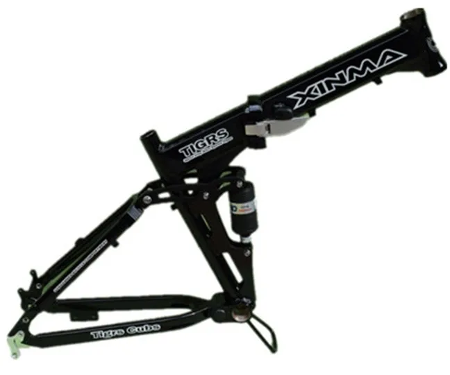 Perfect XINMA 26inch soft-trailer frame MTB mountain bike rack folding 2 Perfect XINMA 26inch soft-trailer frame MTB mountain bike rack folding 2