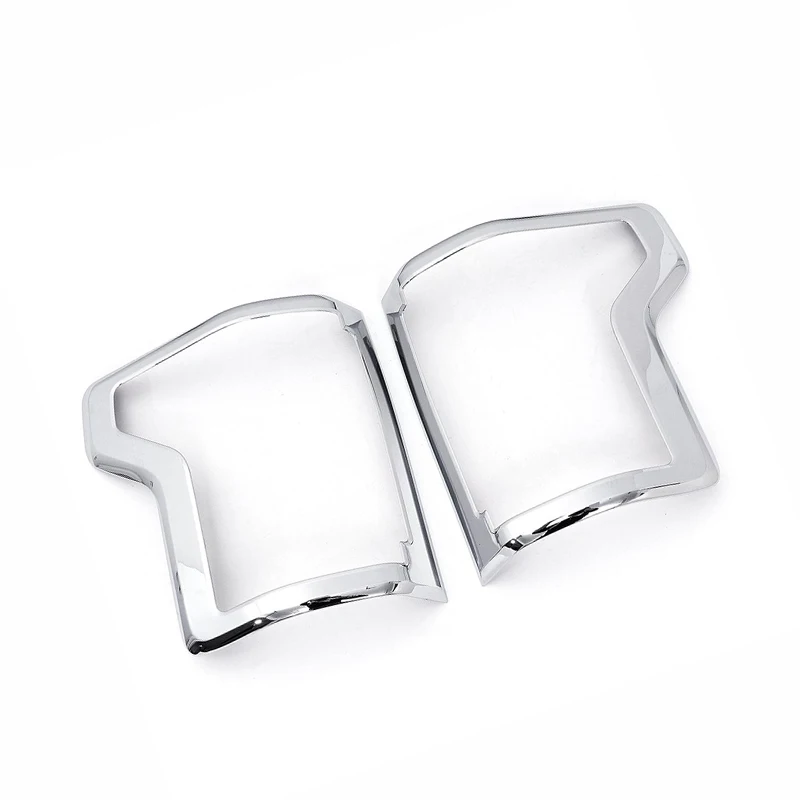 

ABS Plastic Rear Tail Light Lamp Bezel Trim Frames Covers For Ford F-150 2015