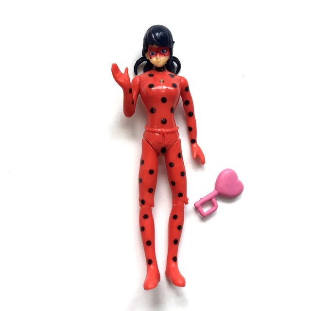 4 Pcslot Miraculous Ladybug Cat Noir Adrien Pvc Action Figure Collectible Model Toy 12 Cm Opp P511 In Action Toy Figures From Toys Hobbies On