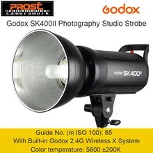 Godox SK400 II 400W 400WS GN65 Professional Studio Flash Light Strobe Lighting with Built-in Godox 2.4G Wireless X System