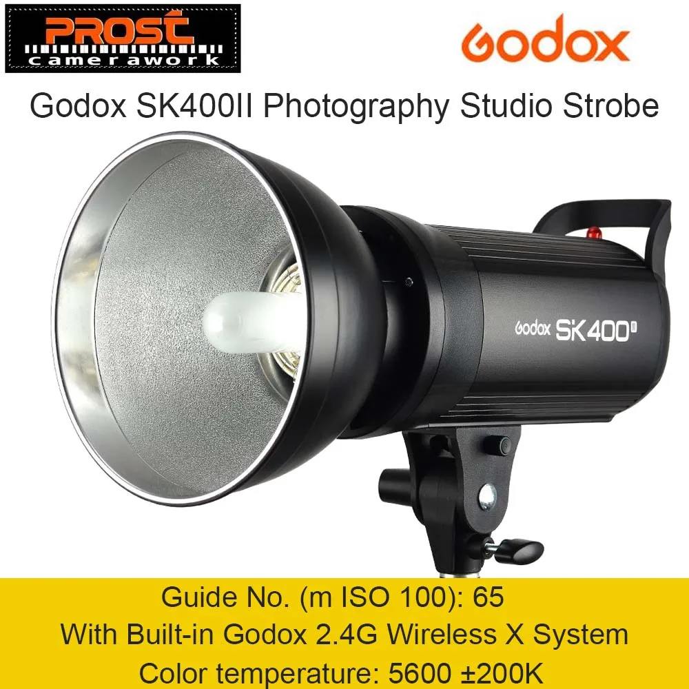 Godox SK400II 400W 400WS GN65 Professional Studio Flash Light Strobe