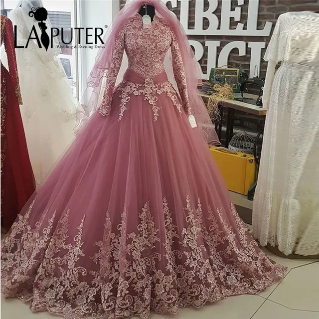 Long Lace Prom Dresses