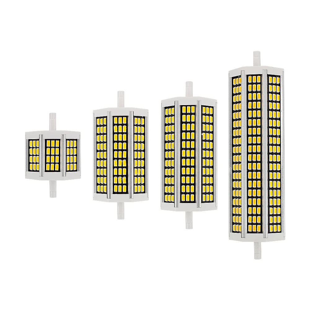 1 шт. 10 Вт 20 25 30 R7S светодиодная светодиодный Па кукуруза 78 мм 118 135 189 AC 220 В SMD 5730
