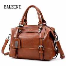 Women Leather Handbags Women Crossbody Bag Female Shoulder Bag Vintage Luxury Brand Handbag Tote sac a main Ladies Hand Bags vintage genuine leather women handbag messenger bags for women 2018 natural leather handbag sac a main female hand bag women