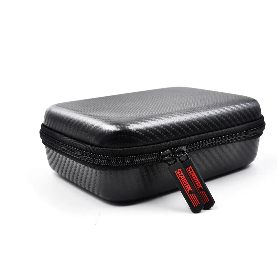 PU Carbon Grain Storage Bag For DJI OSMO Pocket Portable Travel Carry Case Cover For OSMO Pocket Accessories Protective Handbag-6