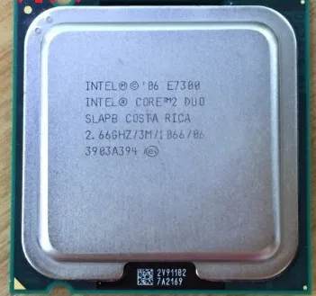 

Intel Core 2 Duo E7300 e7300 2.66GHz 3MB 1066MHz Socket LGA 775 CPU Processore Tested