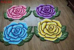 WINLIFE Лидер продаж высокое качество красивый/Мода романтическая роза арт ковер/коврики/art коврик для спальни 80*60 см
