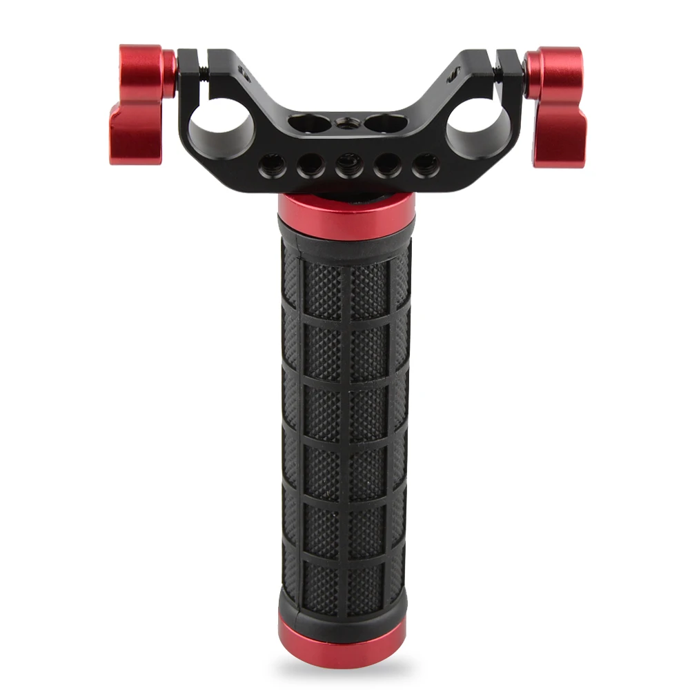 CAMVATE Single Mid-handle Handheld Stabilizer Hand Grip Rod Clamp For DSRL Shoulder Rig photo