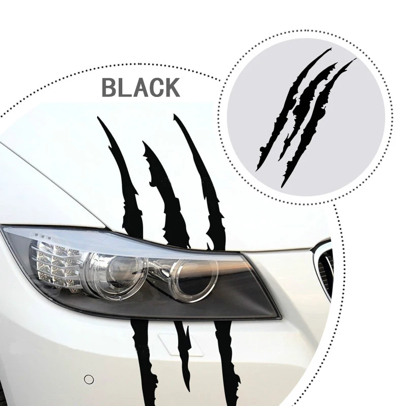 

Car Styling Stickers Scratch Stripe Headlight Decal For Volkswagen VW Golf 4 5 7 6 MK4 Honda Civic 2006-2011 Accord 2003
