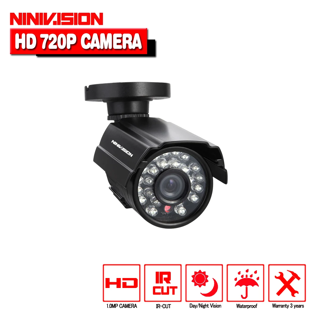 AHD Analog High Definition Surveillance Camera AHDM 1.0MP 720P AHD CCTV