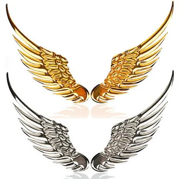 

1 Pair Fashion 3D Wings Car Sticker For Chevrolet Cruze Aveo Lacetti Captiva Cruze Niva Spark Orlando Epica Sail