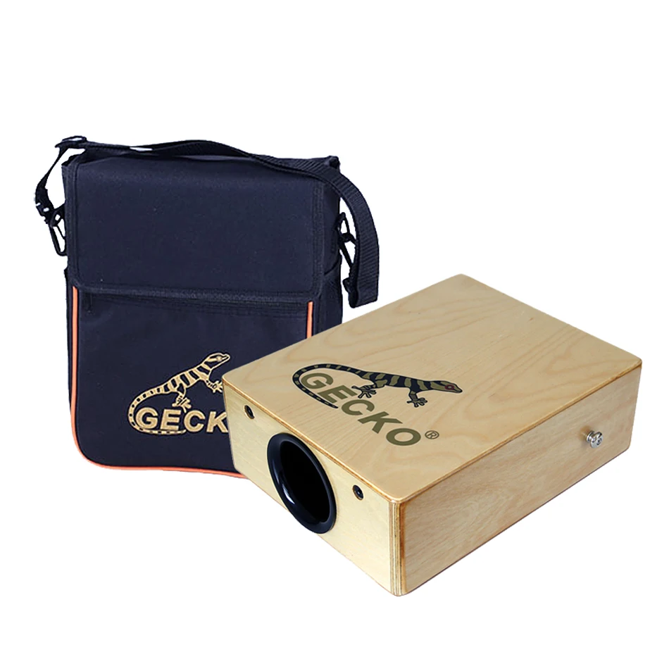 GECKO Cajon C-68 Zebra Wood натуральный 95*230*290 мм | Спорт и развлечения