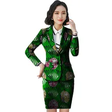 Африканская женская одежда костюм с принтом+ юбка 2 шт. праздничный женский костюм с юбкой модный костюм пиджак праздничный костюм